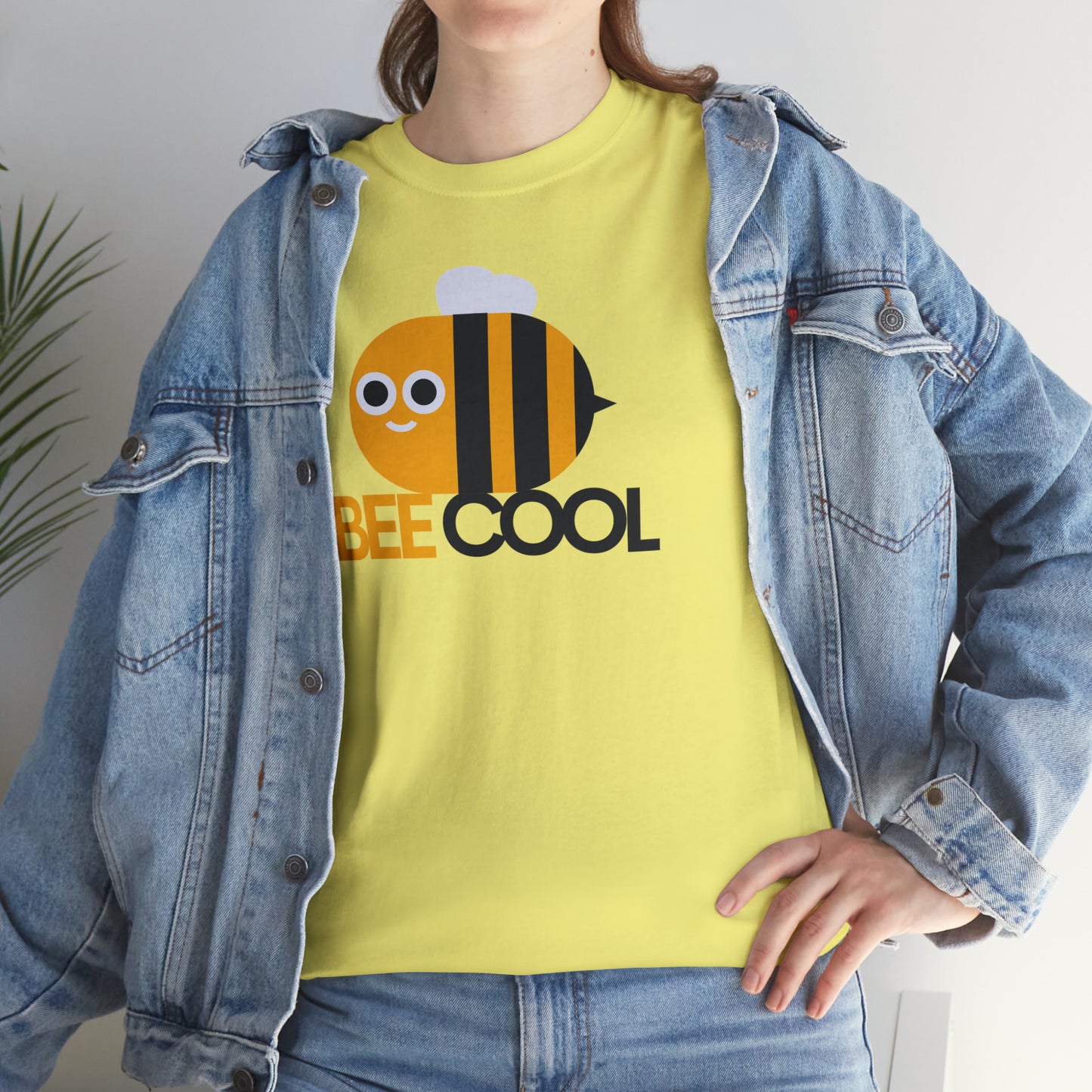 Bee Cool Cotton T-Shirt Inspirational Unisex