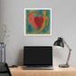 Love and Life in the Art Style of Helen Frankenthaller 'Designed by AI' Canvas Art Print