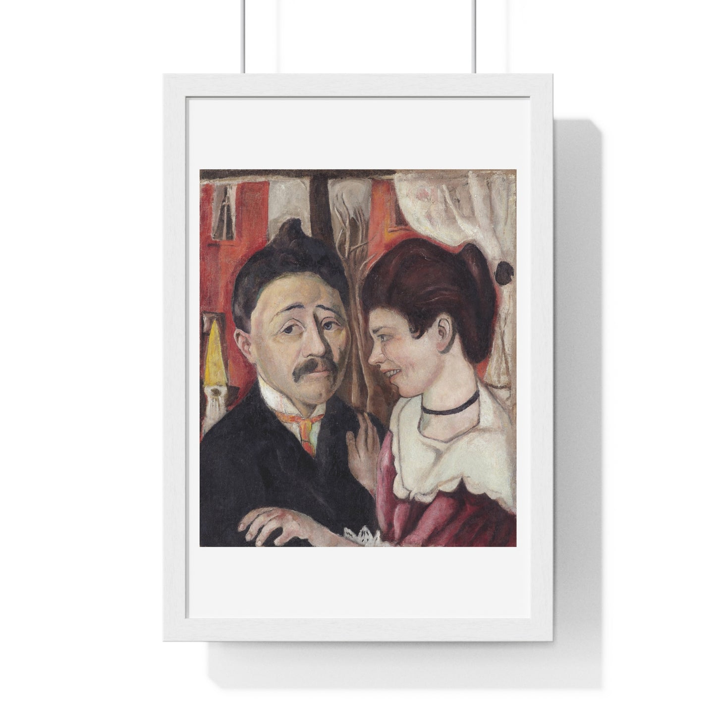 Portrait of Carl Couple (1918) by Max Beckmann, from the Original, Framed Art Print