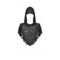 Dark in Love Nyx Distressed Shredded Hooded Poncho