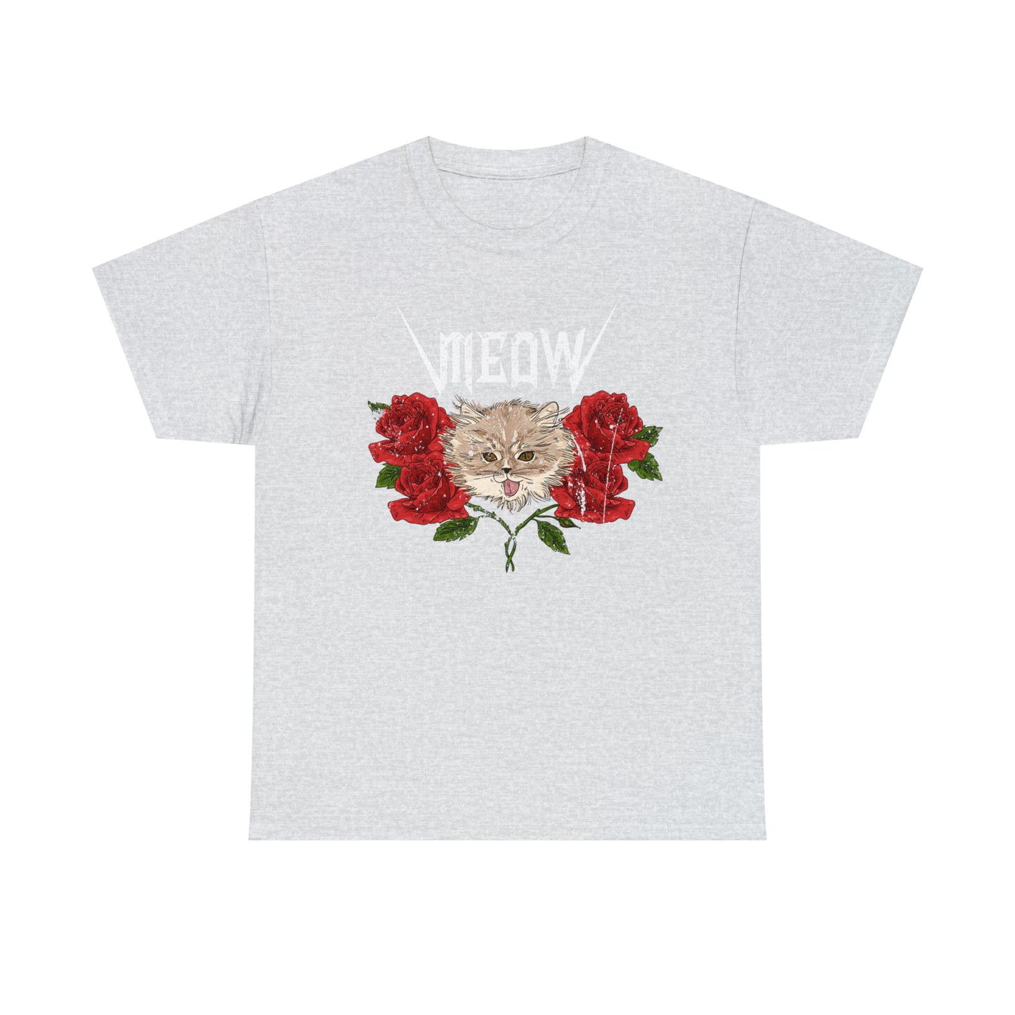 Meow! Cat Design T-Shirt