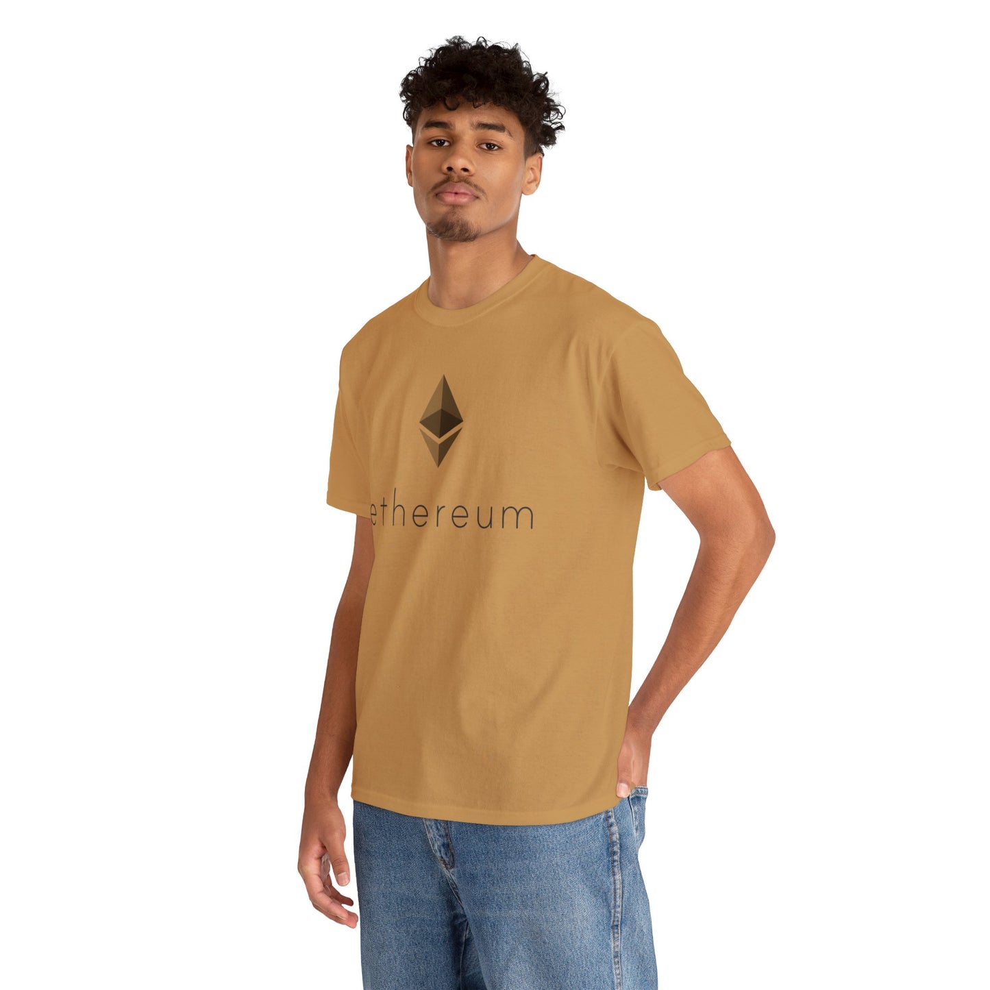 Ethereum #ETH Crypto Unisex Heavy Cotton T-Shirt