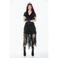 Dark in Love Dark Fairy Lace Midi Skirt