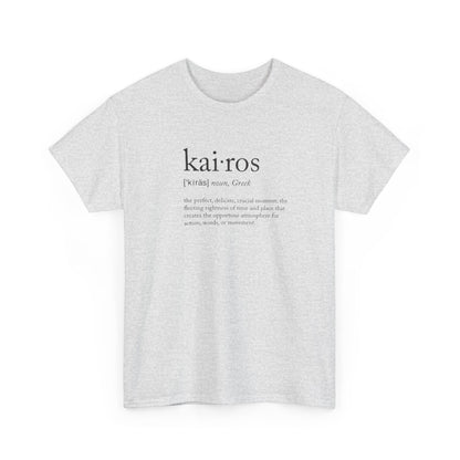 Kairos, Greek Noun, the Fleeting Crucial Delicate Moment of Perfection T-Shirt