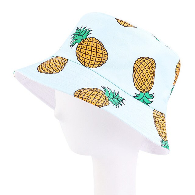 Double-sided Bucket Hat Multi Fruit Designs