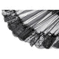 Dark in Love Morwenna Gothic Lace Ruffle Capelet