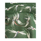 Stylised Bird Print Organic Cotton Silk Scarf
