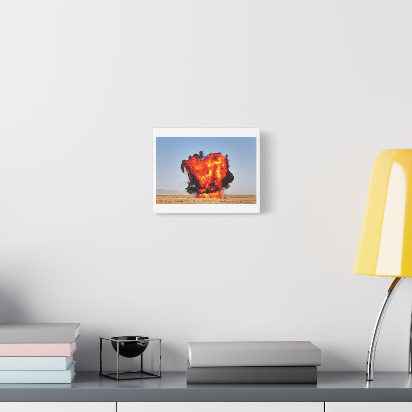 Boom, Baby! US Marines Photography with 1st Explosive Ordnance Disposal Company in Afghanistan, Print on Canvas
