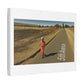Weird Google Street View, Absurdist Art 'Designed by AI' Satin Canvas Print