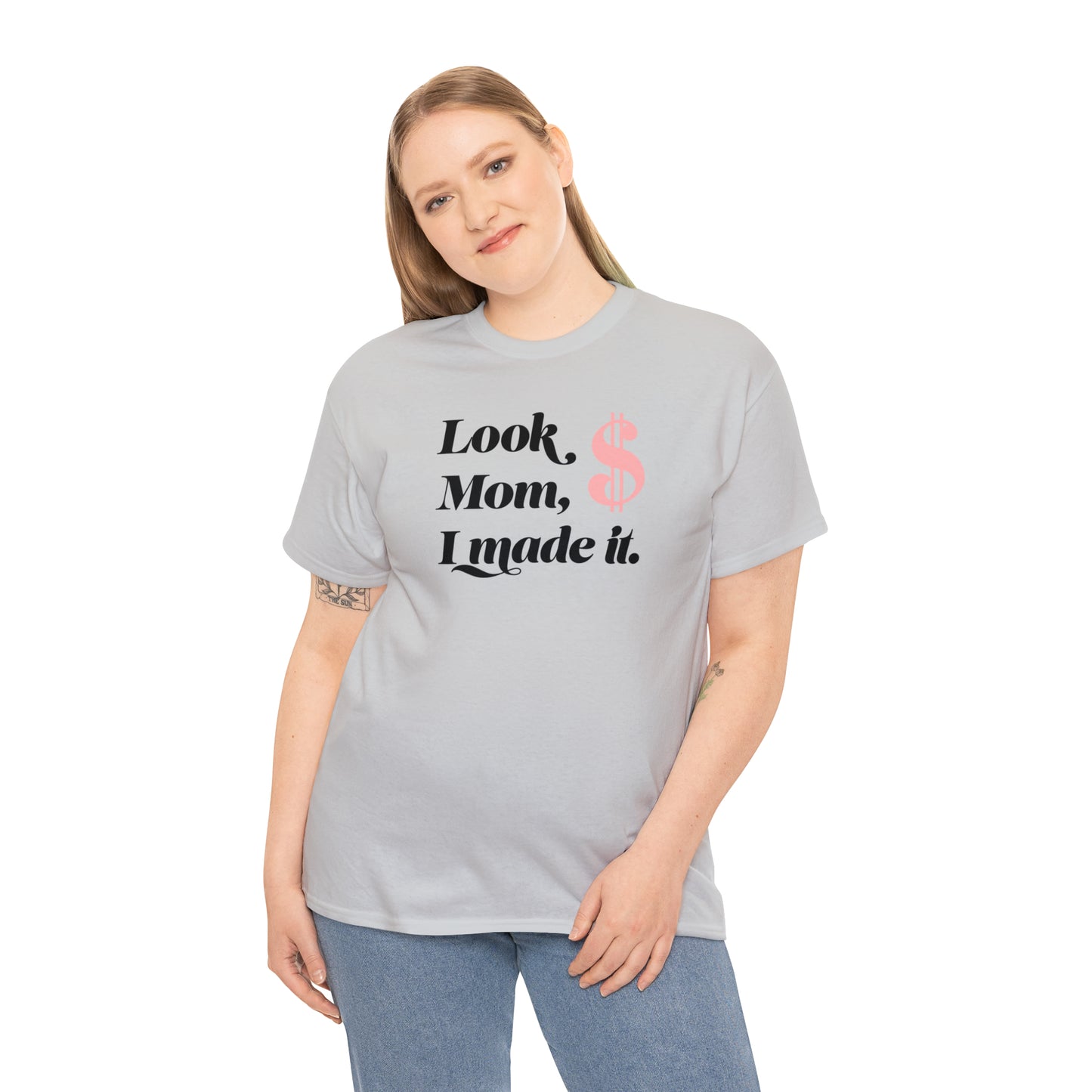 Look Mom I Made It! Girl Power Cotton T-Shirt