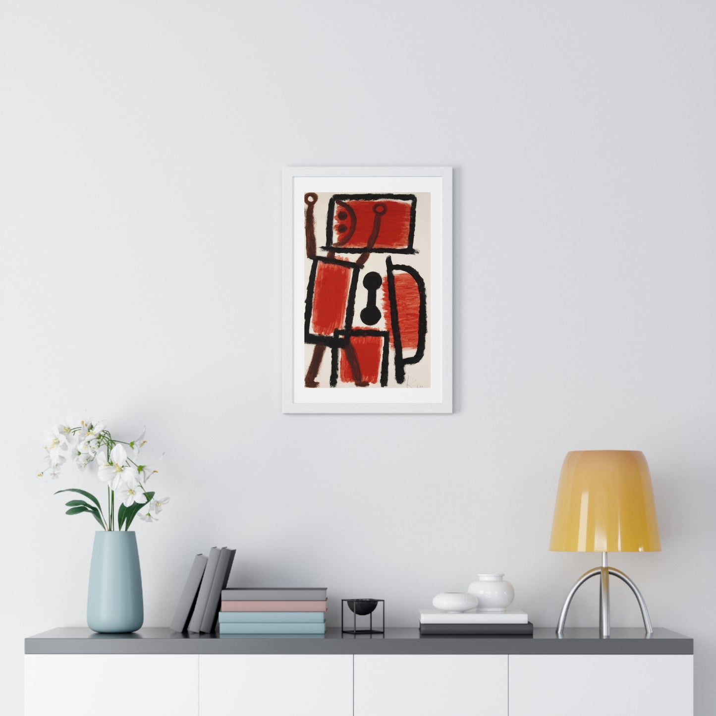 Locksmith (1940) by Paul Klee, from the Original, Framed Art Print