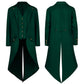 Regency Costume Jacket, Long Tail Men's Stage Wear Jacket