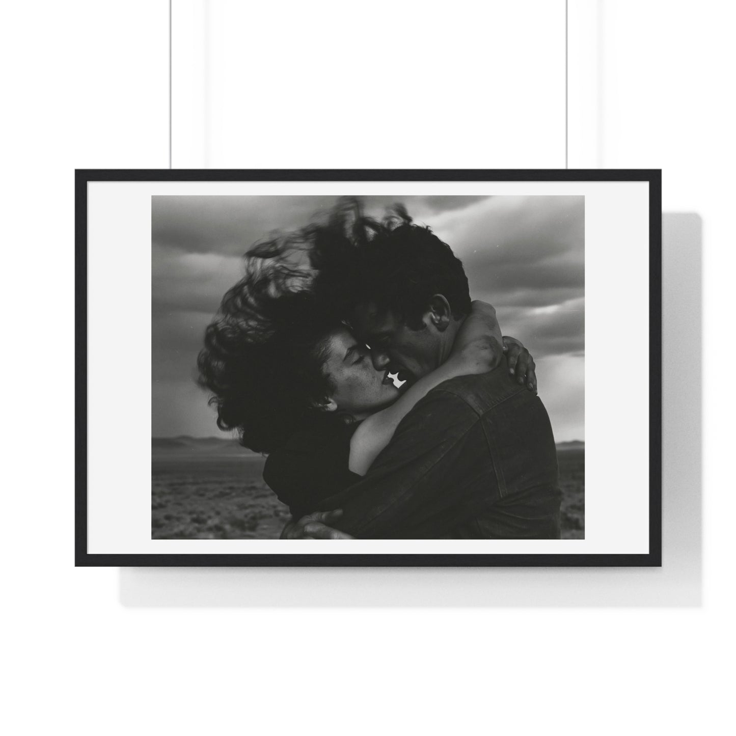 Nothing Else Matters, Romantic Black and White Photographic Art, Large Framed Print