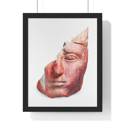 Head from a Statue of King Amenhotep I (1525–1504 BC) Framed Art Print