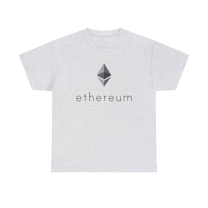 Ethereum #ETH Crypto Unisex Heavy Cotton T-Shirt