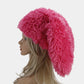 Plush Rabbit Ears Cute Ushanka Hat, Candy Colours