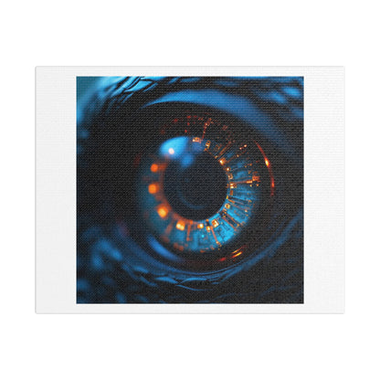 Consciousness Has a Direct Connection with Light and it is the Light that Creates Consciousness 'Designed by AI', Print on Canvas