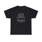 In the Bible Demons Refer to Themselves as They/Them/We/Us, Spiritual T-Shirt