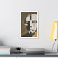 Brutalist Portrait Art II 'Designed by AI' Canvas Art Print