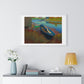 Boats at Rest (circa 1895) by Arthur Wesley Dow, from the Original, Framed Print