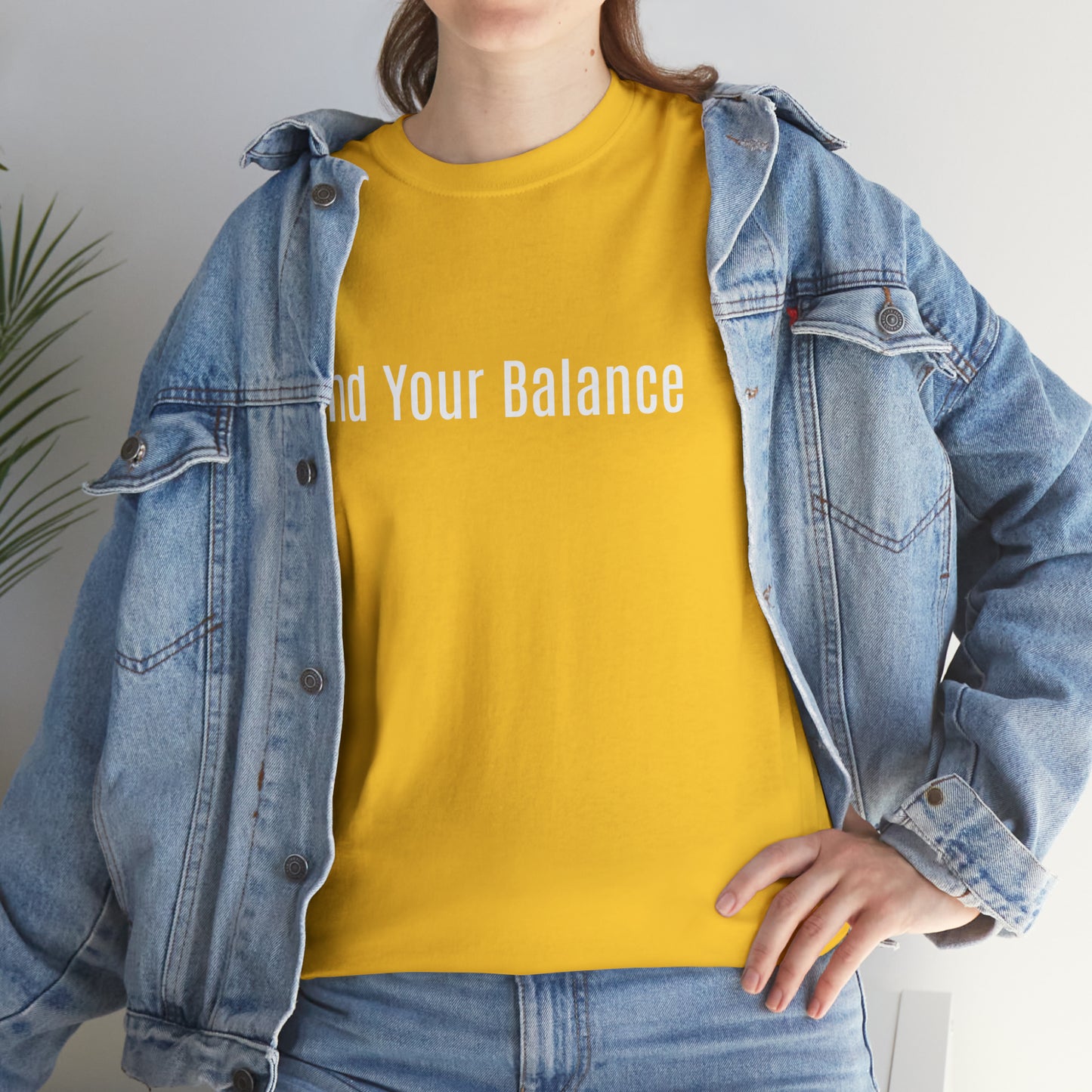 Find Your Balance Cotton T-Shirt