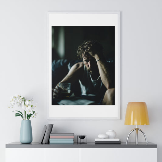 Raw Art 'Designed by AI' Framed Art Print