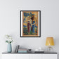 Allegorical Figures (1868-1915) by René Piot, from the Original, Wooden Framed Print