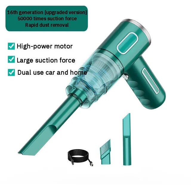 Multipurpose Hand-Held Cordless Vacuum Cleaner