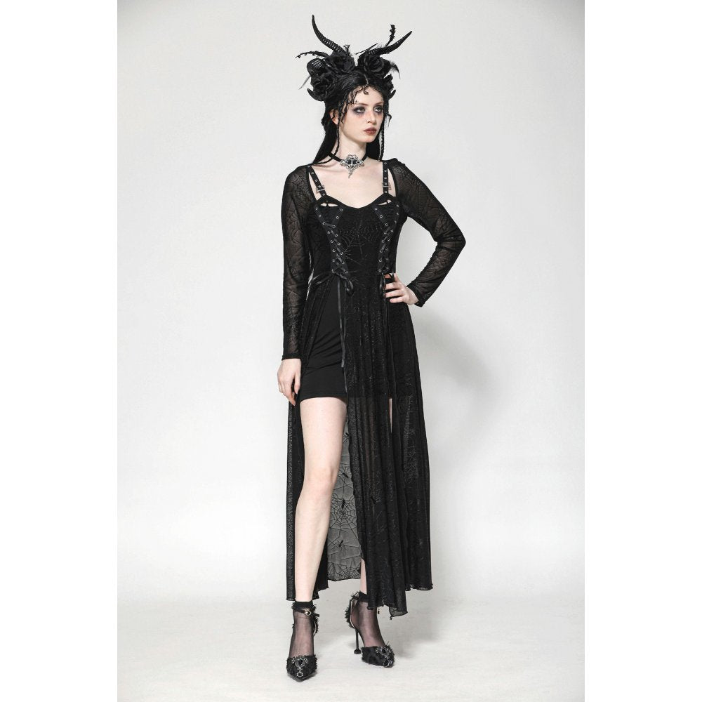 Dark in Love Jax Elegant Spider Long Dress