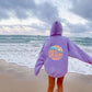 Forever Chasing Sunsets, Fleece-Lined Positive Vibes Hoodie