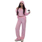 Sportswear Three-Piece. Zipper Hoodie Top, Vest and Pants Casual Suit