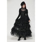 Dark in Love Cressida Gothic Princess Layered Cake Skirt