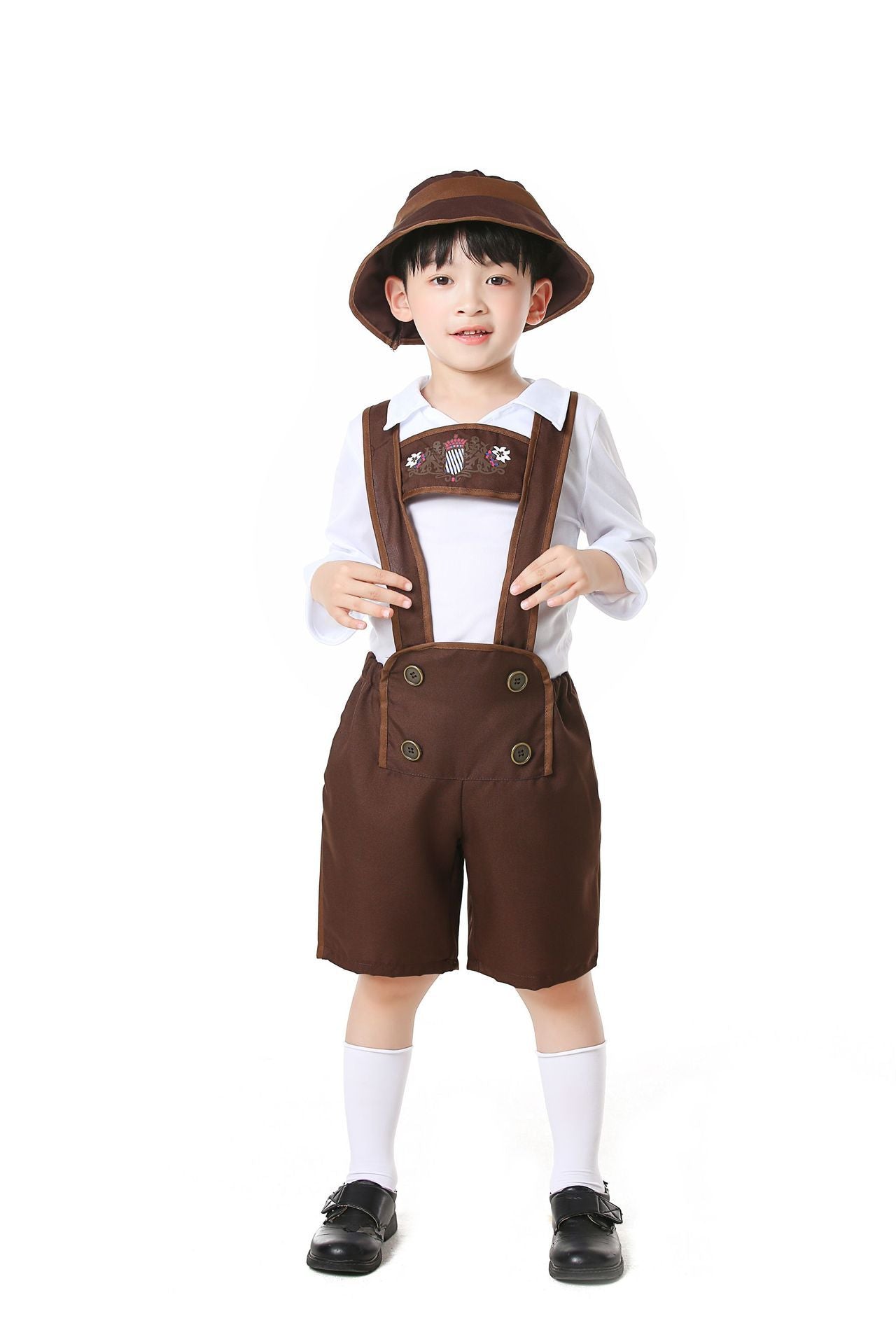 Oktoberfest Lederhosen Men's Shorts Cosplay Carnival Beer Festival Costume