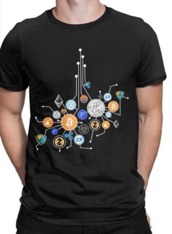 HODL #HODL Hold on For Dear Life, Crypto T-Shirts