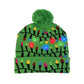 LED Christmas Bobble Hat