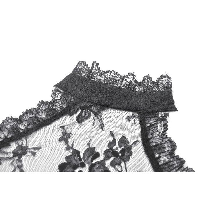 Dark in Love Thalassa Floral Lace Draped Arm Warmer Sleeves