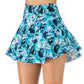 Abstract Print Women's Versatile Skirt Swim Shorts