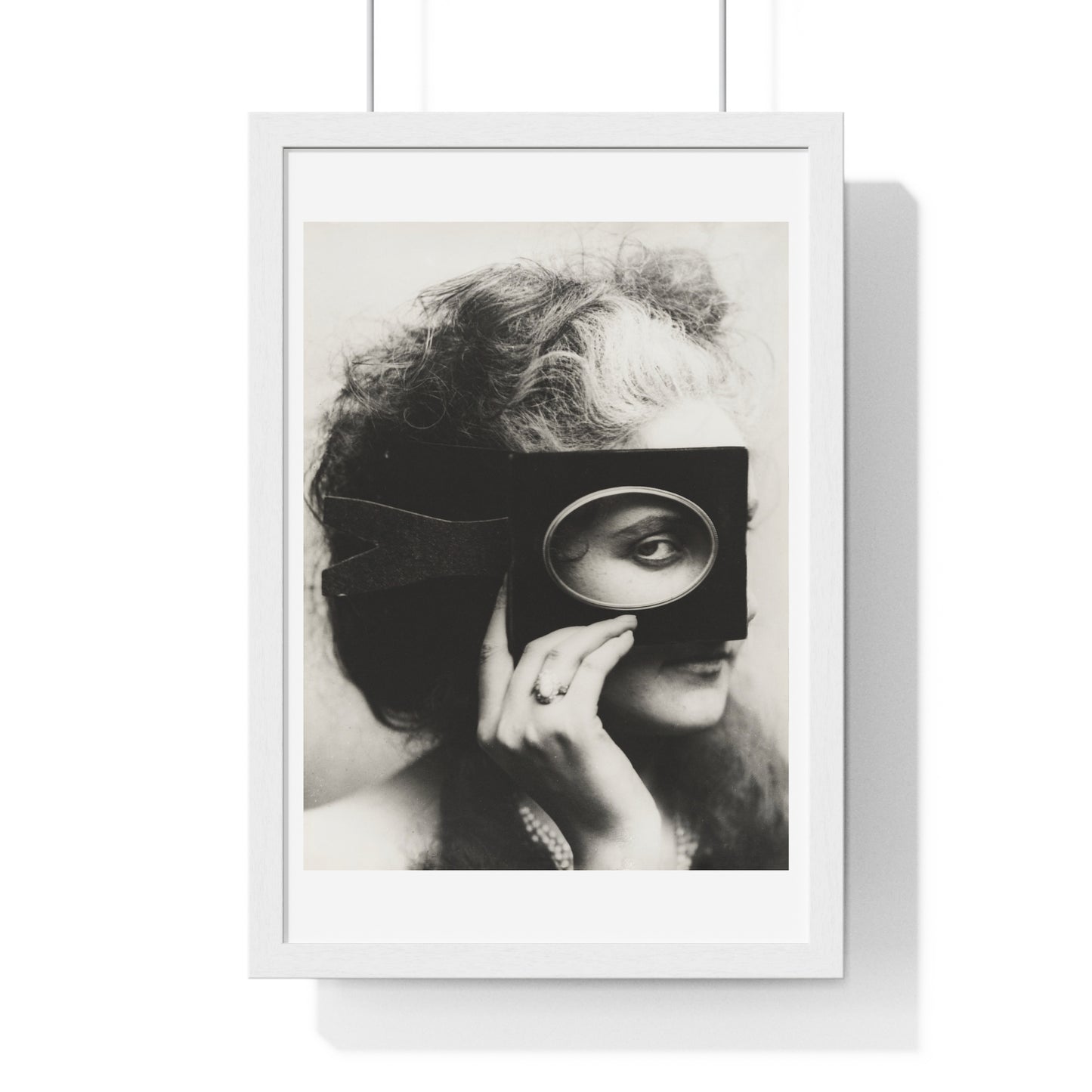 Vintage Photography, Scherzo di Follia (1861–67) by Pierre-Louis Pierson, from the Original, Framed Art Print