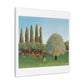 Henri Rousseau's Meadowland 'The Pasture' (1910) Canvas Art Print from the Original