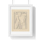 Study for the Painting with Prometheus (1930) by Mikuláš Galanda, from the Original, Framed Art Print