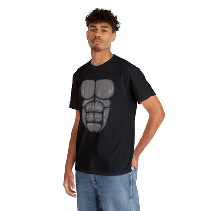 Gorilla Print Men's Fitness T-Shirt