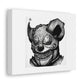 Fallout Deathclaw Clown 'Designed by AI' Art Print on Canvas