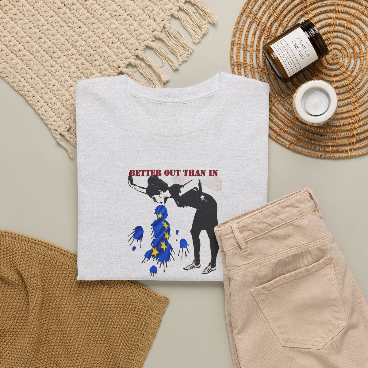 Better Out Than In, Banksy Pro-Brexit T-Shirt