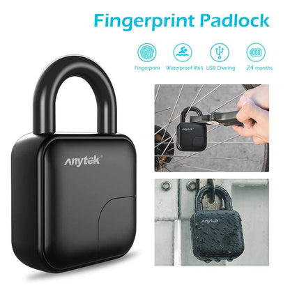 Smart Keyless Fingerprint Padlock