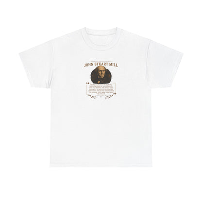 John Stuart Mill on Freedom of Expression, Philosophy Tribute T-Shirt