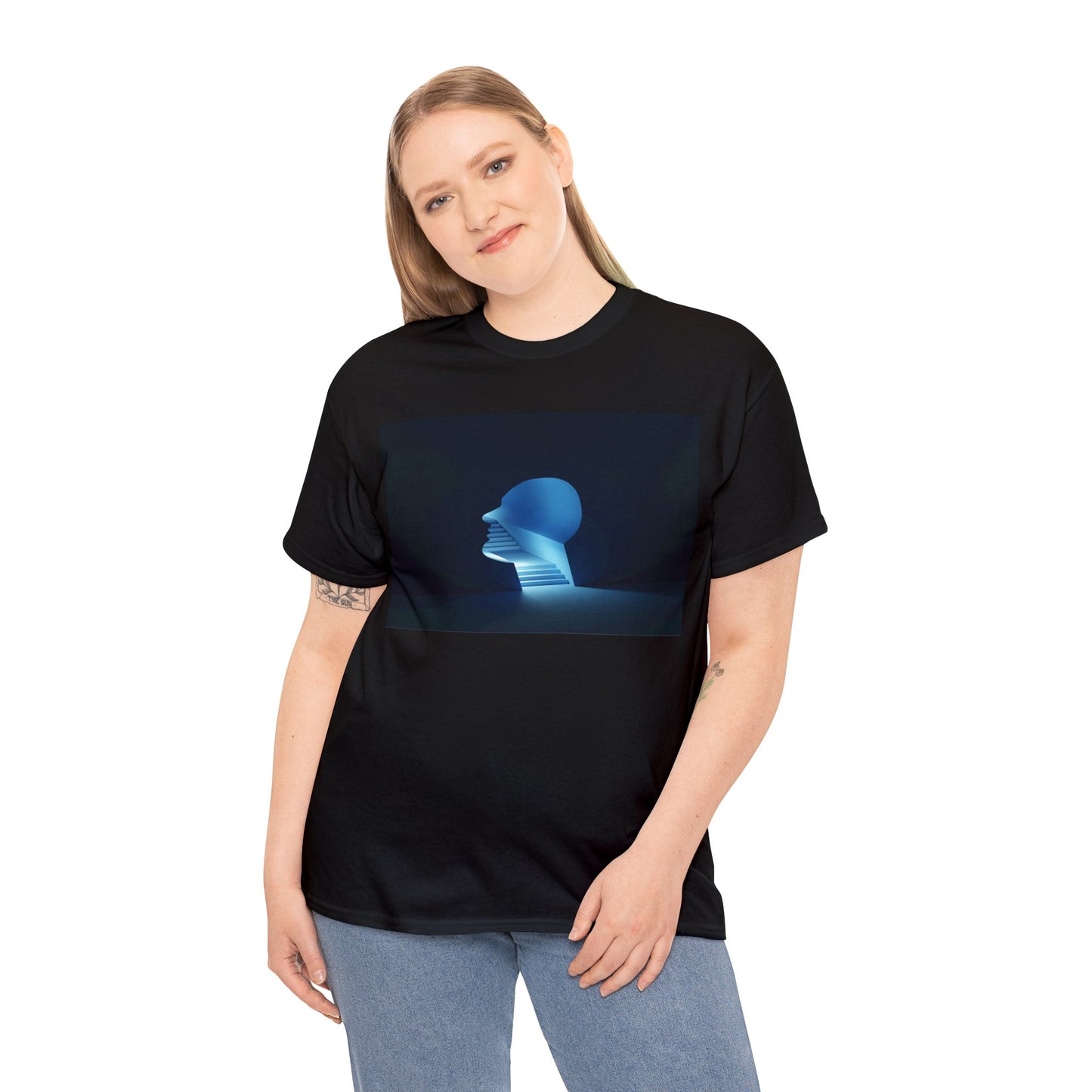 Face Silhouette, Mental Wellness T-Shirt