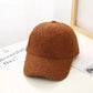 Spring-Autumn-Winter Fluffy Baseball Cap