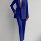 Vireous Women's Classic Trouser Suit, Business Suit, Multi Colours