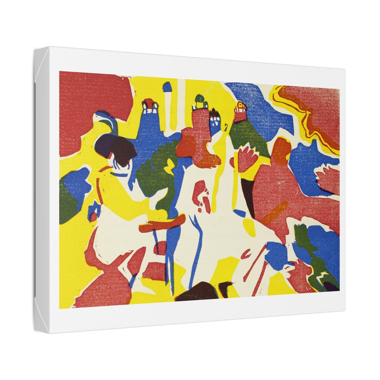 Klänge (1913) by Wassily Kandinsky, from the Original, Canvas Art Print