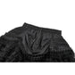 Dark In Love Beatrix Goth Satin Ruffled Overskirt